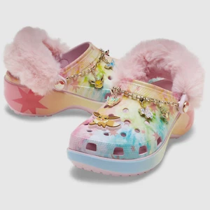 Crocs Pokemon Eevee Eeveelutions Platform Clog Womens Sizes 4-11 - Picture 1 of 5