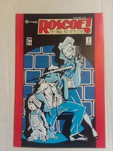 Renegade Press Roscoe The Dawg Ace #1 Detective julio 1987 FN - Imagen 1 de 4