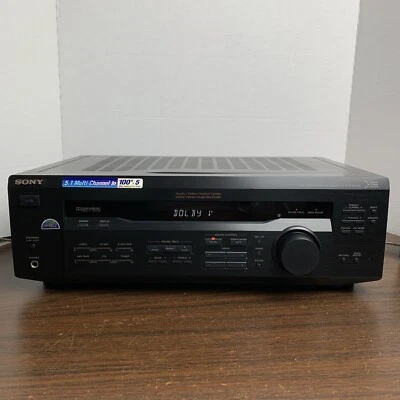 Sony STR-DE345 Receiver HiFi Stereo Vintage 5.1 Channel Home Audio AM/FM Tuner - Image 1 of 4