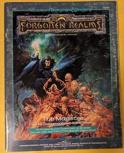 The Magister FR4 TSR 9229 Advanced Dungeons & Dragons Forgotten Realms Book - Picture 1 of 3