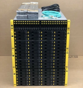 HPE 3PAR 7400c 8GB FC 2 TIER 136.5TB RAW Capacity SAN Storage Solution - Picture 1 of 3