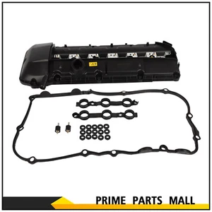 Engine Valve Cover w/ Gasket for 1998-02 BMW E39 525i 528i E46 325i 328i 330i X5 - Picture 1 of 8