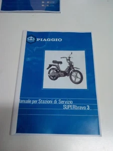 MANUALE PER STAZIONI DI SERVIZIO-MANUTENZIONE PIAGGIO SUPERBRAVO 50 3 MARCE - Picture 1 of 1