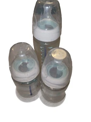 Three Nuk Baby Bottles - Image 1 of 4