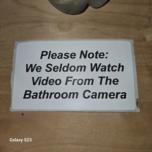 5 pack! GAG sticker for the INSIDE of your medicine cabinet in the BATHROOM!! - Picture 1 of 2