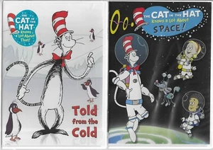 CAT IN THE HAT / TOLD FROM THE COLD & KNOWS A LOT ABOUT SPACE ~ 2 DVDS BRAND NEW - Picture 1 of 2