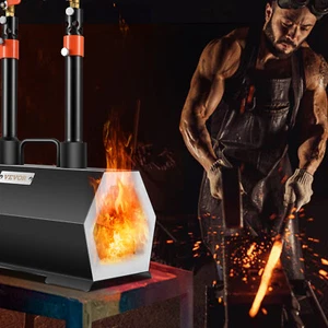 VEVOR Forgia a Gas Propano Esagonale Doppio Bruciatore Temperatura Max. da 1426℃ - Imagen 1 de 12
