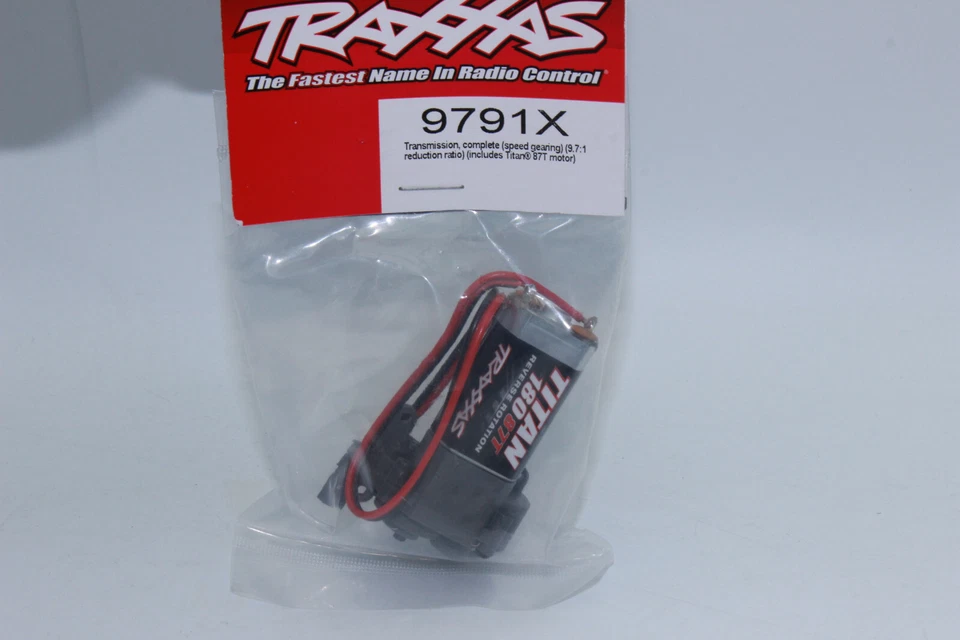 Traxxas TRX 9791 X  TRX 4 M Getriebe + Motor komplett speed Untersetzung NEU OVP - Bild 1 von 4