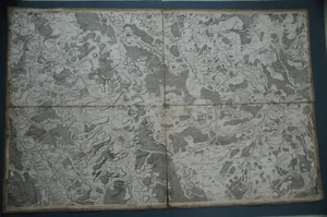 Carte géographique XVIII°siècle Meuse Verdun environ de Verdun et pays Messin - Imagen 1 de 2