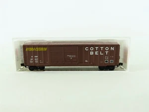 N Scale Micro-Trains MTL 30060 SSW Cotton Belt 50' Rib Side Box Car #67317 - Picture 1 of 8