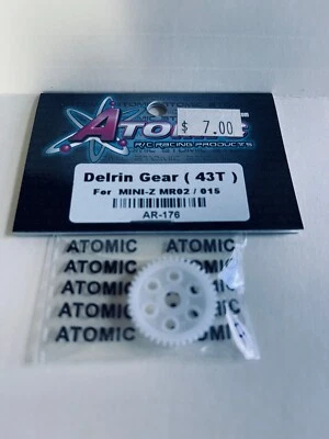 ATOMIC AR=176 Delrin Gear (43T) for Mini=Z MR02/015 - Image 1 of 2