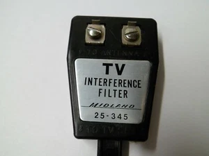 Midland TV Interference Filter 25-345 Made In Japan Vintage - Picture 1 of 4