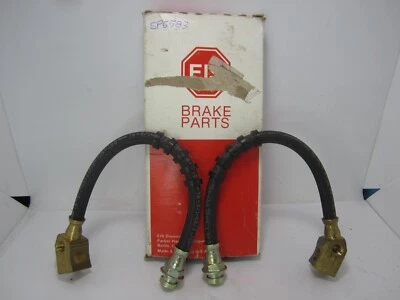 78 Fairmont Zephyr Rear Center Hydraulic Brake Hose Pair (2) EIS SP5583 - Image 1 of 2