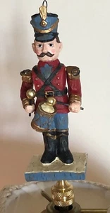 Christmas Drummer Soldier Blue Drum New - Picture 1 of 2
