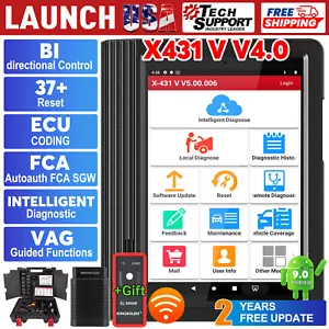 2025 LAUNCH X431 V V4.0 PRO Car OBD2 Scanner Bidirectional Coding DiagnosticTool - Picture 1 of 19