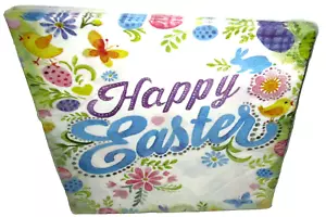 EASTER ~ Luncheon Napkins ~ 20 Ct ~ 2 Ply ~ 12 7/8" x 12 3/4" ~HAPPY EASTER - Picture 1 of 1