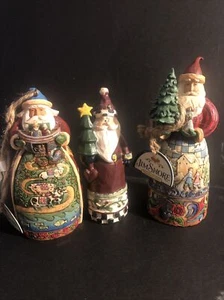 Christmas Time Jim Shore Heartwood Creek 2x2 Santa Noah's Ark 2006 Plus Ornament - Picture 1 of 5