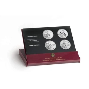 2005 50c NHL Hockey Legends: Montreal Canadiens - Sterling Silver 4-Coin Set - Picture 1 of 6