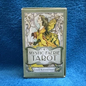 Barbara Moore Linda Ravenscroft Mystic Faerie Tarot Deck & Book 1310 - Picture 1 of 7