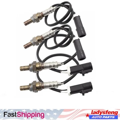 Ajuste para Ford Crown Victoria 2000-2011 4,6 L V8 nuevo juego de 4 piezas sensor de oxígeno O2 Foto 1 de 4