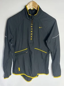 Chaqueta de running Nike Livestrong cortavientos | Damas | Negra/Amarilla | Mediana - Imagen 1 de 12
