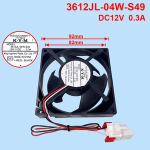12V 0.3A 3612JL-04W-S49 Refrigerator Freezer Fan DC Fan for Samsung Refrigerator - Bild 1 von 2