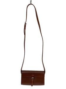 MARGARET HOWELL Shoulder Bag Leather BRW 578-271301 - Picture 1 of 9