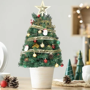 Künstlicher Weihnachtsbaum 60 cm mit LED Beleuchtung Tannenbaum Christbaum Deko - Bild 1 von 7