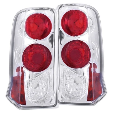 Anzo 211011 Chrome Clear Incandescent Tail Lights for 02-06 Cadillac Escalade Foto 1 de 3