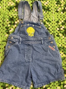 Camisas con tirantes vintage hebilla trasera Looney Tunes Piolín Pájaro Años 90 Y2K Juventud - Imagen 1 de 9