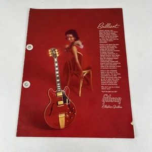 Very Rare 1963 64 GIBSON GUITAR CATALOGUE with thunderbird firebird - Picture 1 of 10