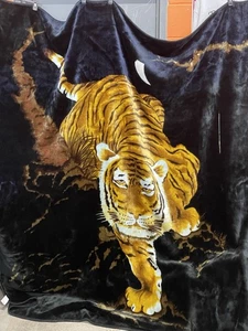 Coperta pesante spessa king size stampa tigre visone coreano Kona  - Foto 1 di 6