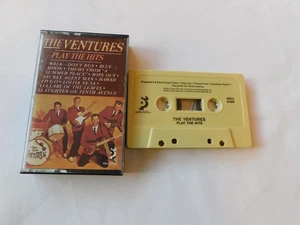 Play the Hits by The Ventures Cassette Tape 1984 Capital Records Blue Moon - Picture 1 of 3
