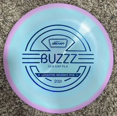 Discraft Glo ESP FLX Buzzz, Ledgestone 2021, 177+ - Image 1 of 3