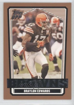 2007 Topps Draft Picks and Prospects (DPP) Braylon Edwards #84 - Image 1 of 2