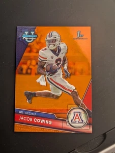 Jacob Cowing Orange /25 2023 Bowman Chrome U University 9/25 Arizona - Picture 1 of 2