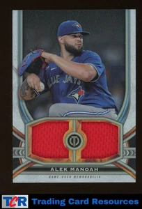2023 Topps Tribute #DR-AM Alek Manoah Tribute Dual Relics #/199 - Picture 1 of 2
