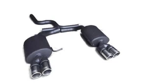 Duplex Escape Deportivo para VW Golf 7 VII Familiar Variante 1,4 TSI 4x70mm - Imagen 1 de 2