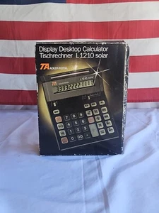 Vintage TA ADLER ROYAL L 1210 Solar Battery Calculator - Working Condition - Picture 1 of 10