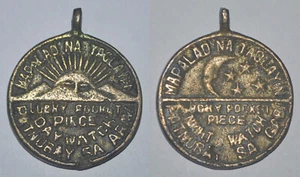 Filipinas Amuleto Anting Anting LUCKY POCKET Medalla - Imagen 1 de 4