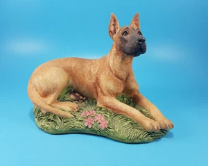 Vintage Figurine Charmstone Great Dane Dog Marv-Art Design by Earl Sherwan - Picture 1 of 10
