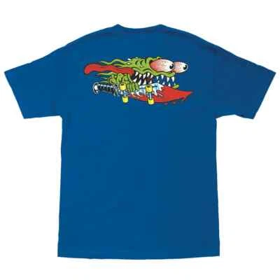 Size XL Santa Cruz Skateboards Meek Slasher T-Shirt - Royal - Image 1 of 2