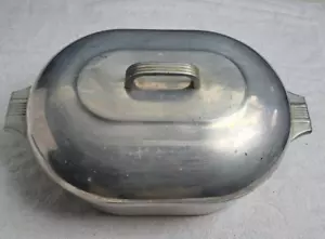 VTG Wagner Ware Sidney O 13 Qt Roaster & Lid 4267-P Oval Magnalite Dutch Oven - Picture 1 of 17