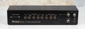 McIntosh MVS-1 Video Selector, Untested, Guaranteed - Picture 1 of 3