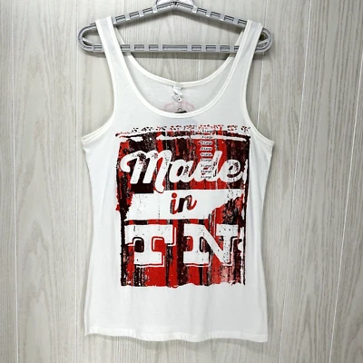 Camiseta sin mangas Davy Crocketts Tennessee Whiskey para mujer talla XL hecha en TN Foto 1 de 4