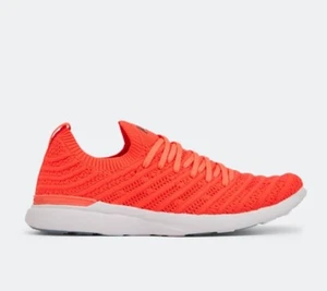 NUEVO EN CAJA APL Techloom Wave Mujer Tenis Neón Naranja Rojo Talla 9.5 - Imagen 1 de 10