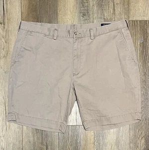Pantalones Cortos Polo Ralph Lauren Para Hombre Talla 42 Beige Elastizados Calce Clásico Chino Preppy - Imagen 1 de 8