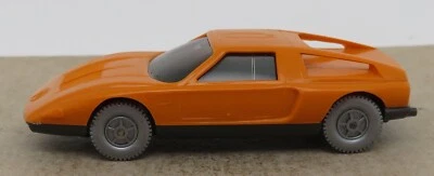 Micro WIKING Ho 1/87 Mercedes C111 Arancione Vetri Fumè Fari Posteriori Dipinto - Immagine 1 di 4