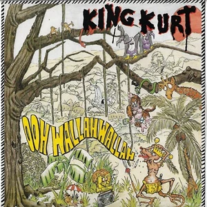 KING KURT ooh wallahwallah U.K. STIFF LP (SEE 2 52) _original 1983  near mint - Picture 1 of 4