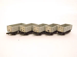 Bausatz gebaut Thomas The Tank Engine Troublesome Truck Wagons x5 (Spur N) ohne Verpackung - Bild 1 von 1